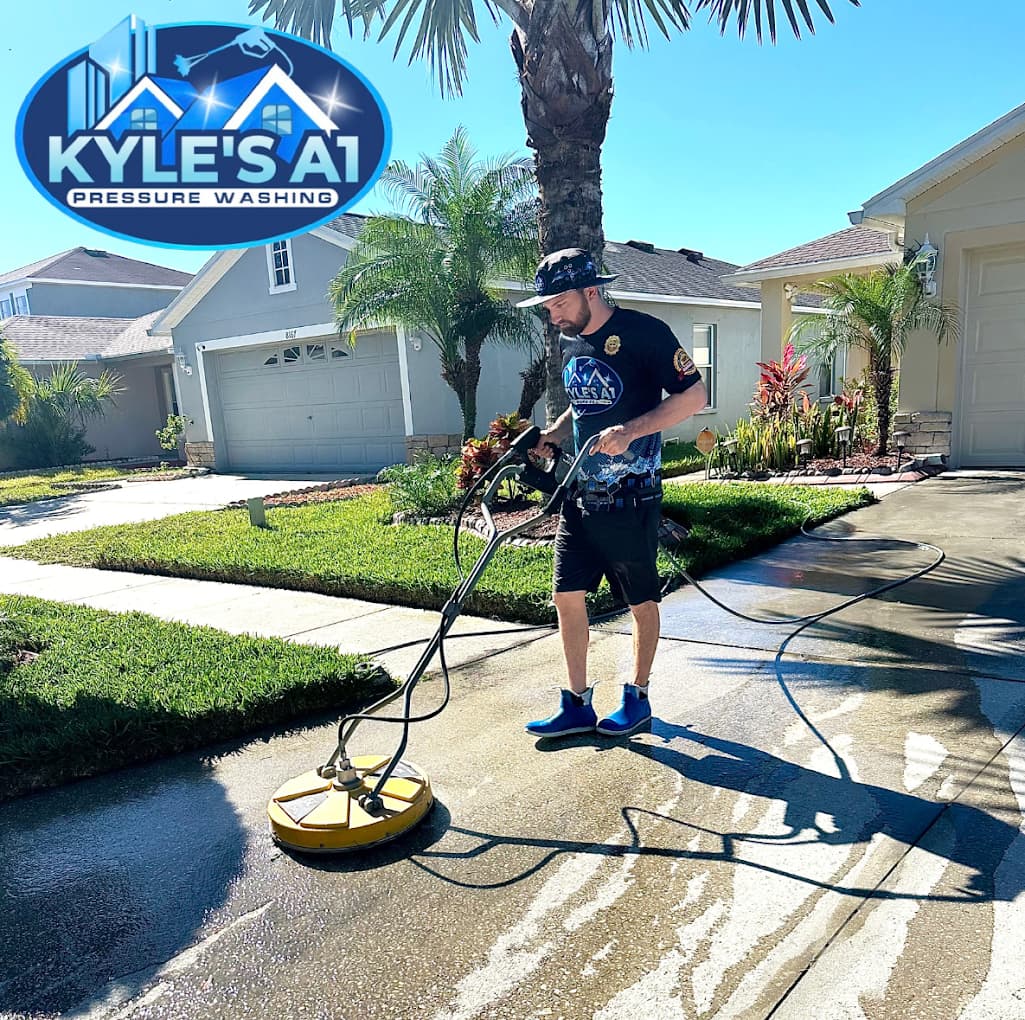 Kyle's A1 surface cleaning with professional equipment